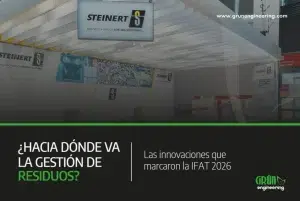 GRÜN Engineering en IFAT 2026, para la generación de residuos