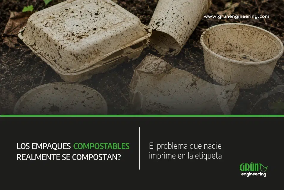 ¿Los empaques compostables realmente se compostan?