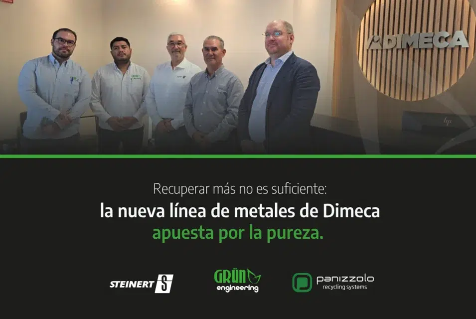 Recuperar más no es suficiente: la nueva línea de metales de Dimeca apuesta por la pureza